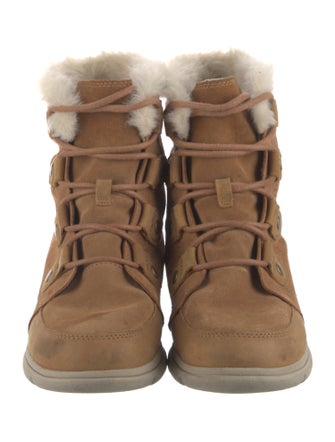 Sorel Suede Lace-Up Boots
