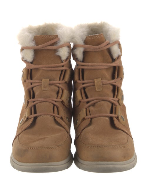 Sorel Suede Lace-Up Boots
