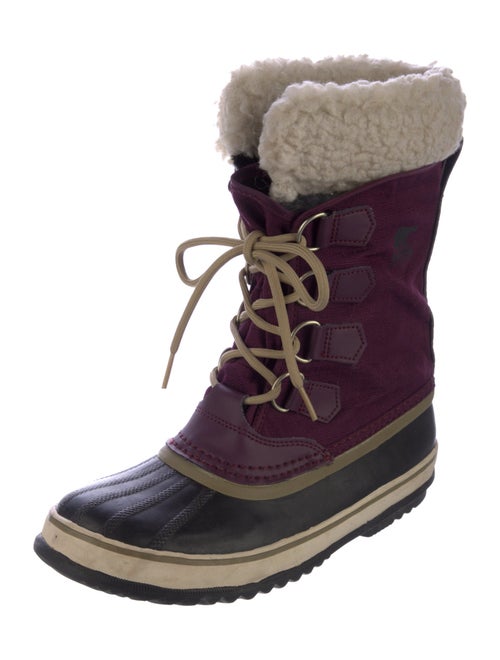 Sorel Canvas Lace-Up Boots