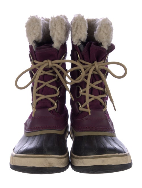 Sorel Canvas Lace-Up Boots