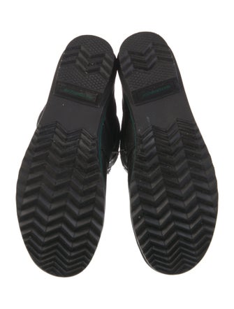 Sorel Wool Faux Fur Trim Lace-Up Boots