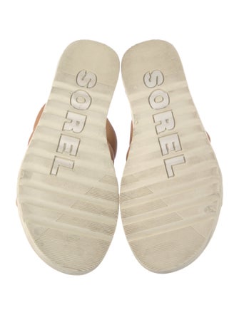 Sorel Leather Slides