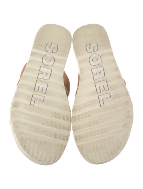 Sorel Leather Slides