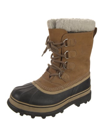 Sorel Suede Snow Boots