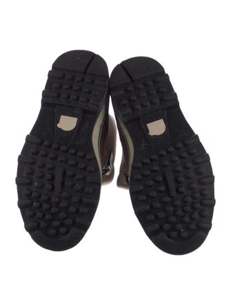 Sorel Suede Faux Fur Trim Hiking Boots