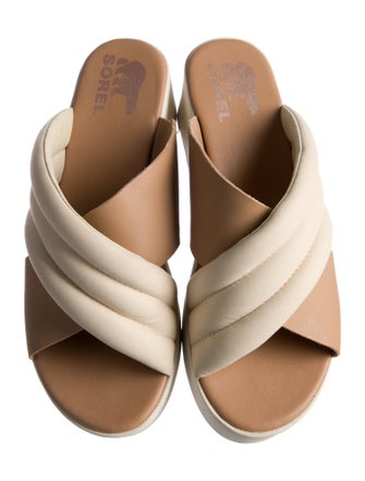 Sorel Leather Slides