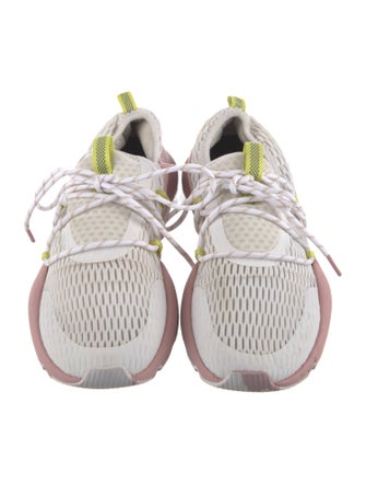 Sorel Mesh Leather Trim Embellishment Athletic Sneakers