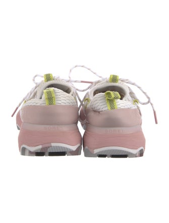 Sorel Mesh Leather Trim Embellishment Athletic Sneakers