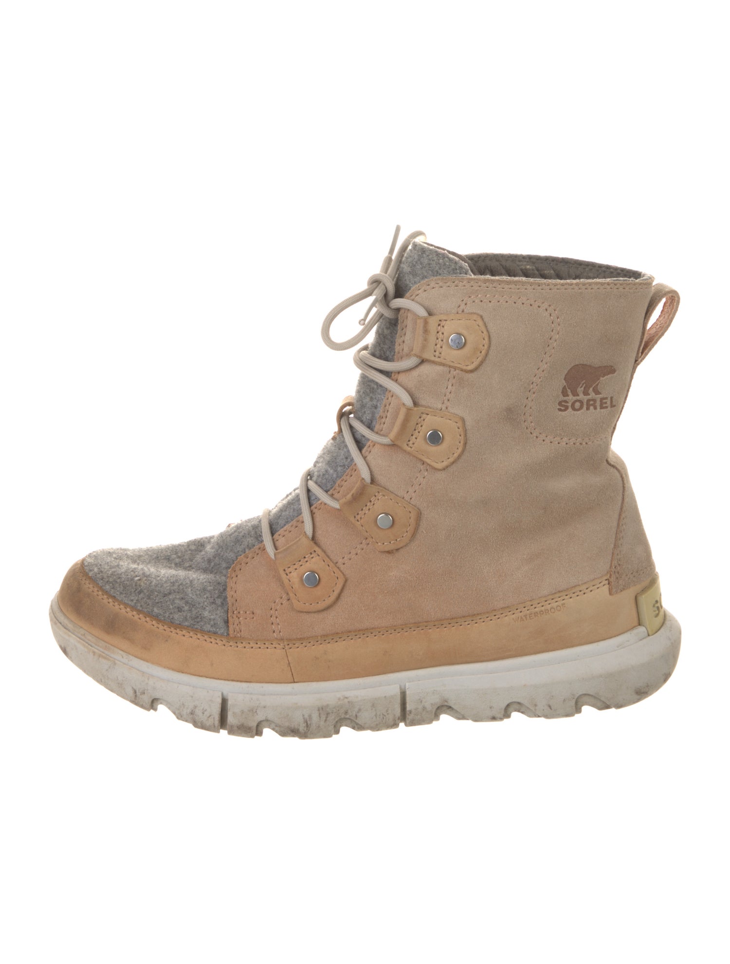 Sorel Suede Lace-Up Boots
