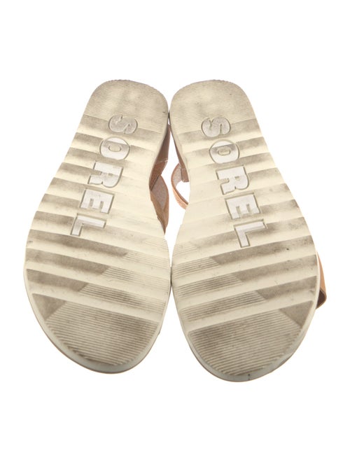 Sorel Leather Gladiator Sandals