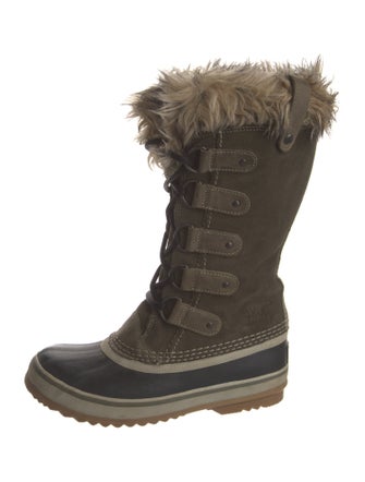 Sorel Suede Lace-Up Boots