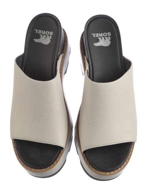 Sorel Leather Printed Slides