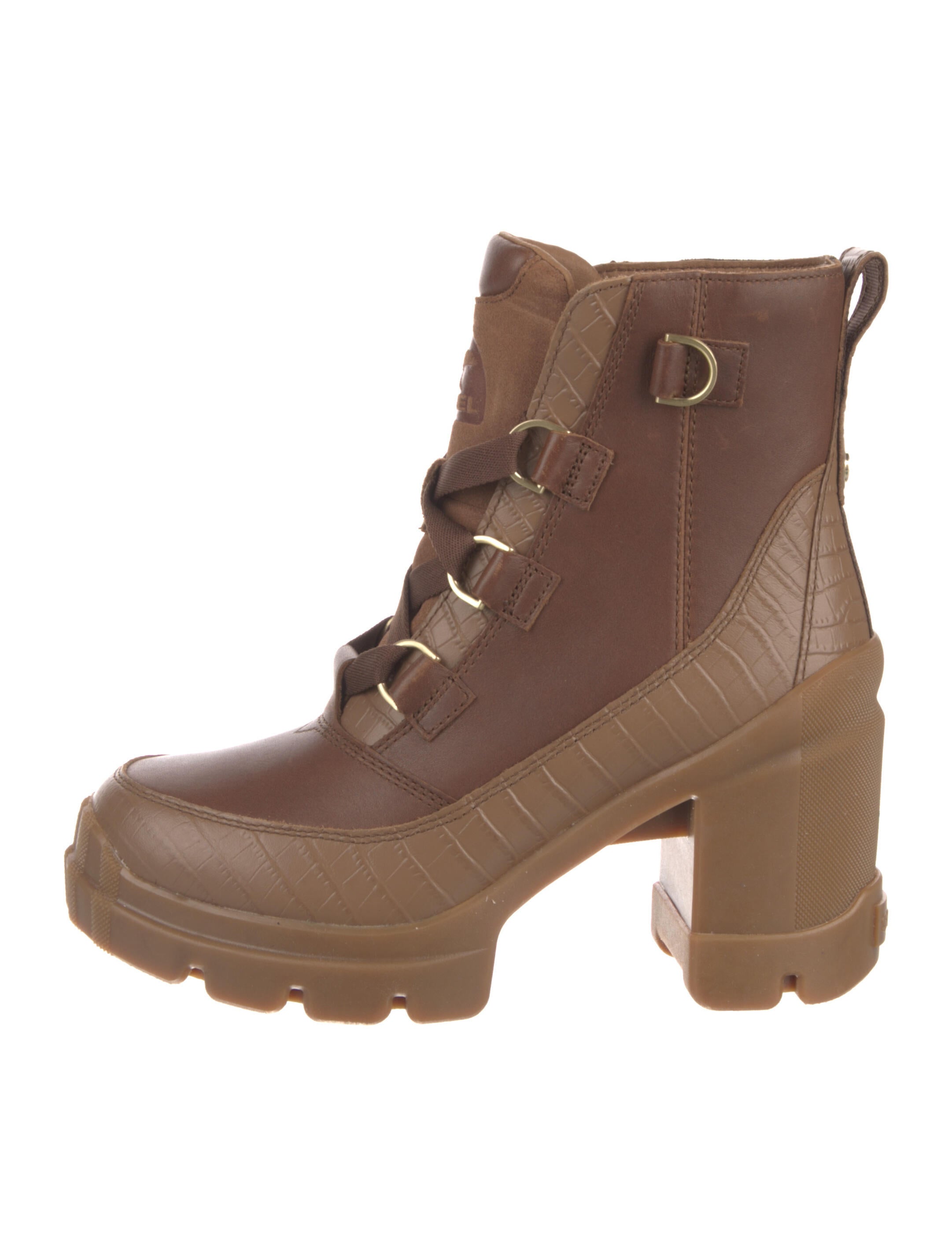 Sorel Leather Combat Boots
