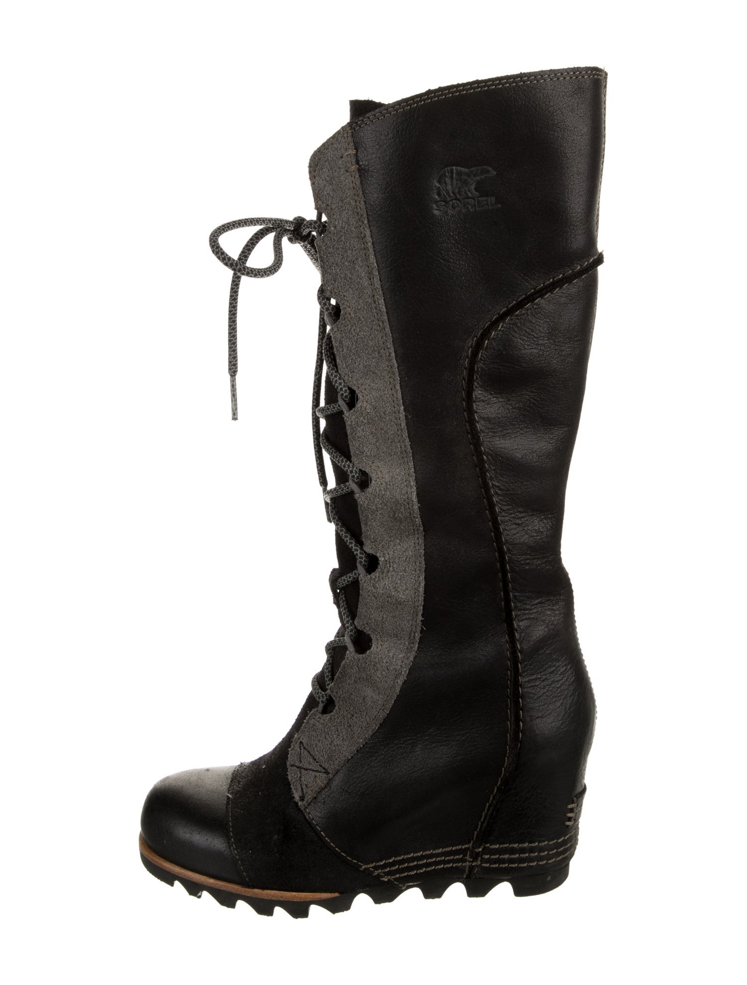 Sorel Leather Lace-Up Boots