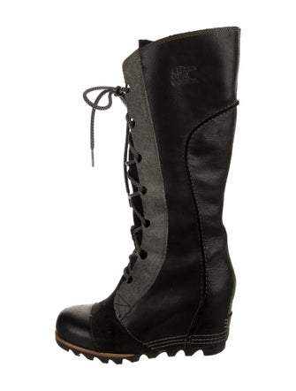 Sorel Leather Lace-Up Boots