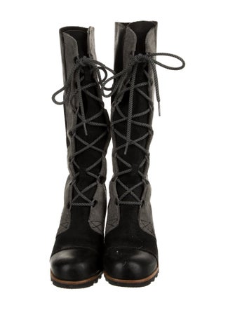 Sorel Leather Lace-Up Boots