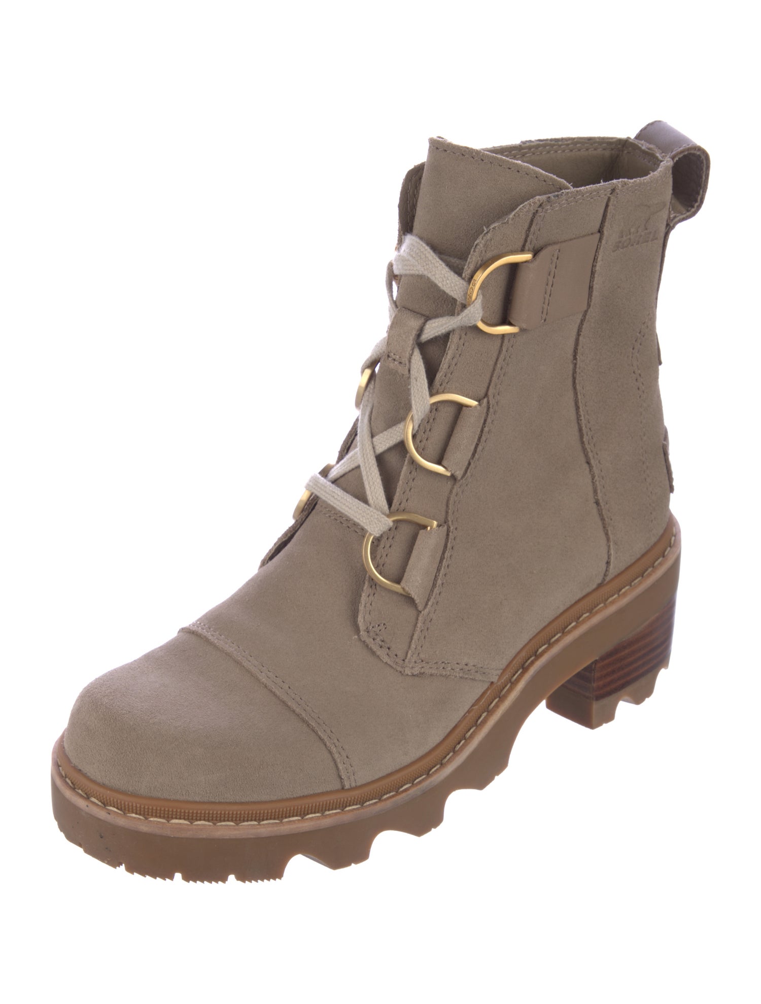 Sorel Suede Combat Boots