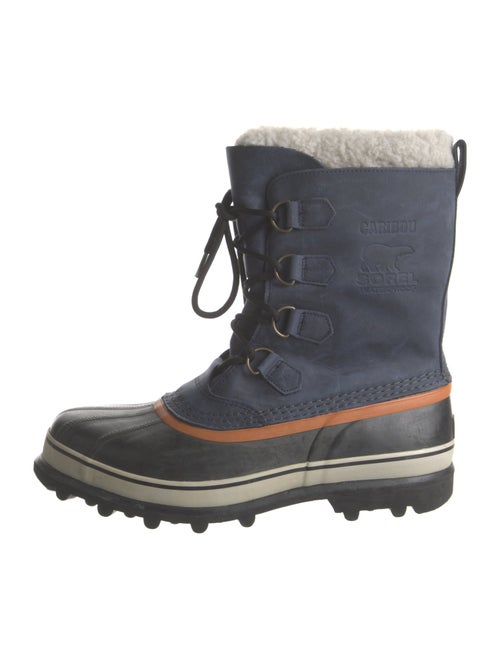Sorel Suede Faux Fur Trim Snow Boots