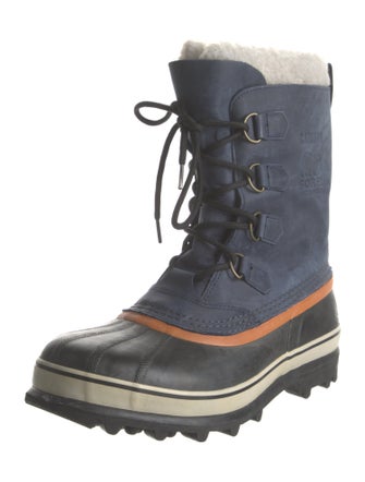Sorel Suede Faux Fur Trim Snow Boots