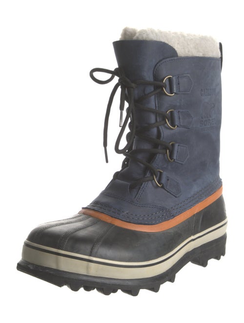 Sorel Suede Faux Fur Trim Snow Boots
