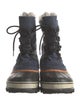 Sorel Suede Faux Fur Trim Snow Boots