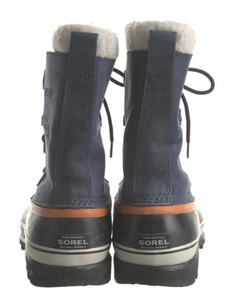 Sorel Suede Faux Fur Trim Snow Boots