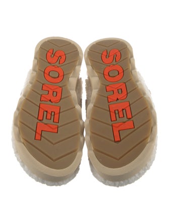 Sorel Shearling Mules