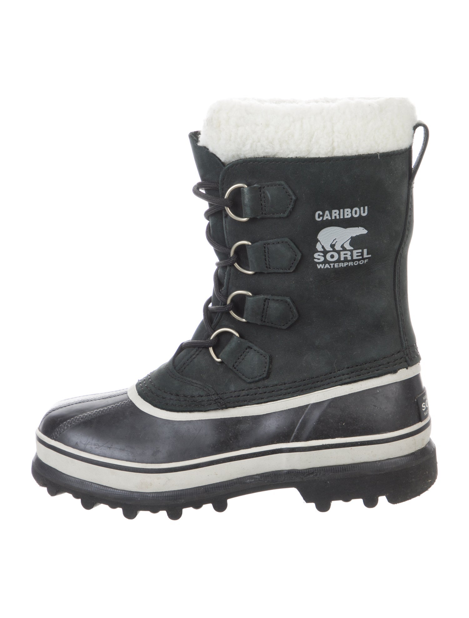 Sorel Suede Graphic Print Lace-Up Boots