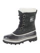 Sorel Suede Graphic Print Lace-Up Boots
