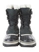 Sorel Suede Graphic Print Lace-Up Boots