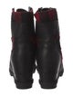 Sorel Leather Plaid Print Lace-Up Boots