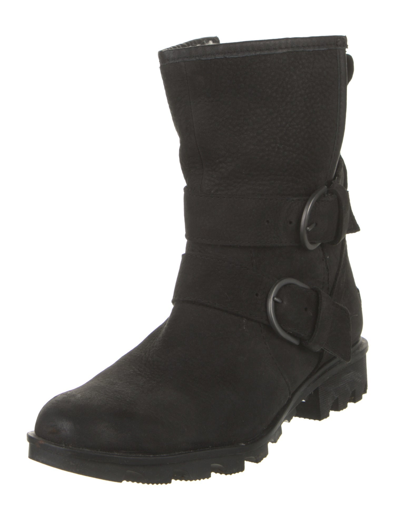 Sorel Suede Combat Boots