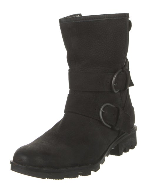 Sorel Suede Combat Boots
