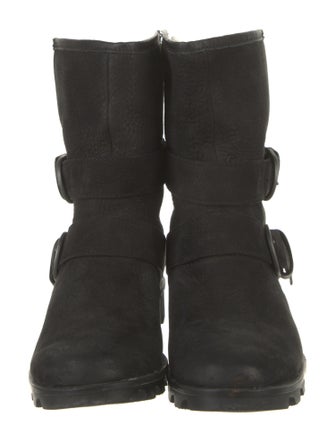 Sorel Suede Combat Boots
