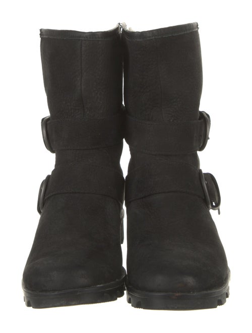 Sorel Suede Combat Boots