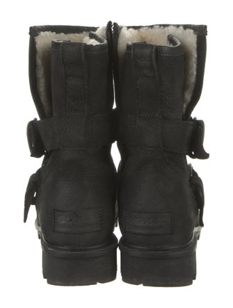 Sorel Suede Combat Boots