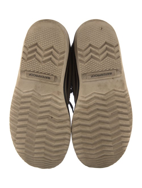 Sorel Suede Faux Fur Trim Lace-Up Boots