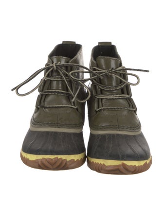 Sorel Leather Lace-Up Boots