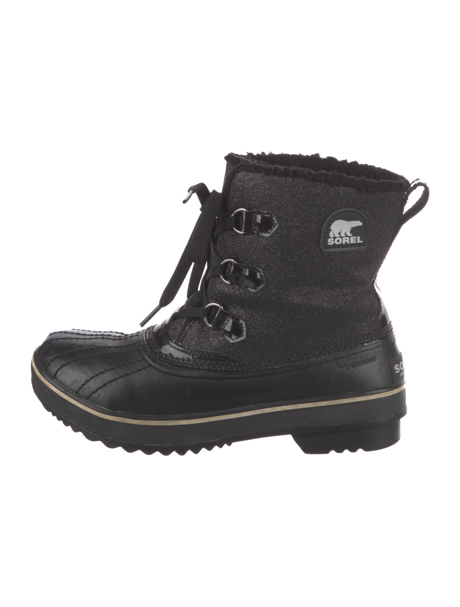 Sorel Rubber Glitter Accents Rain Boots