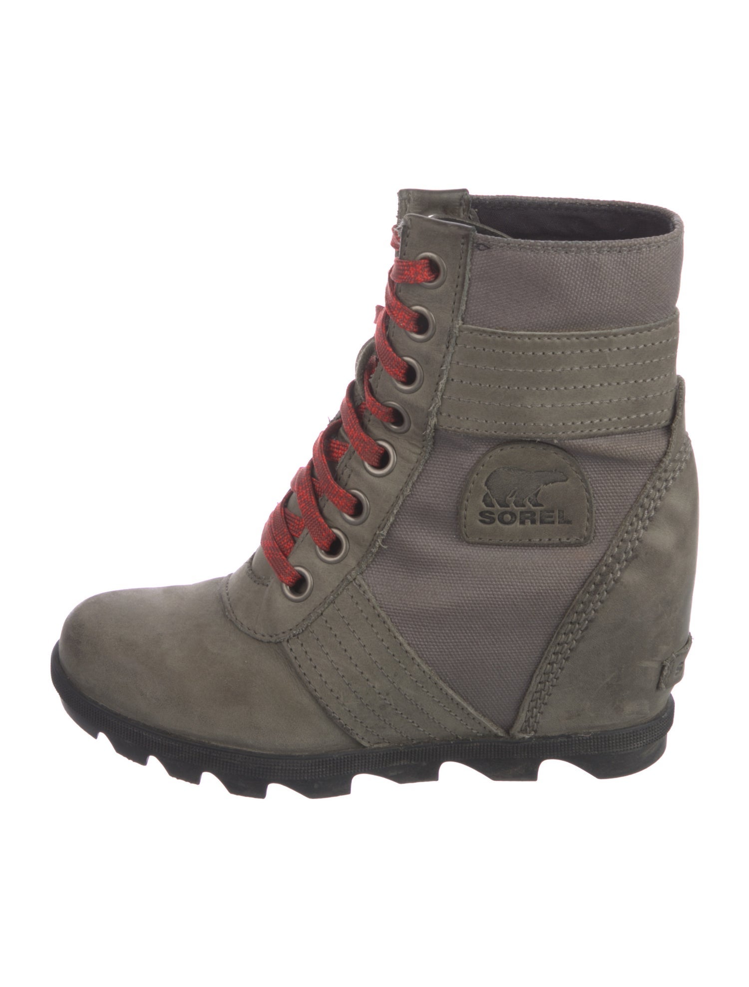 Sorel Suede Embroidered Accent Boots