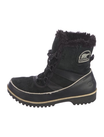 Sorel Boots Suede Graphic Print Combat US 10 |