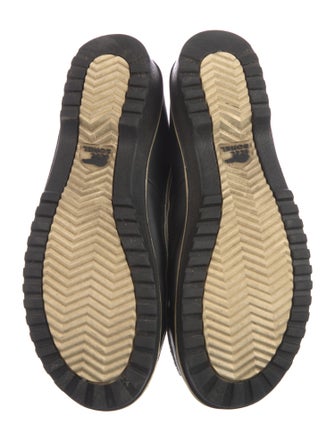 Sorel Suede Graphic Print Combat Boots