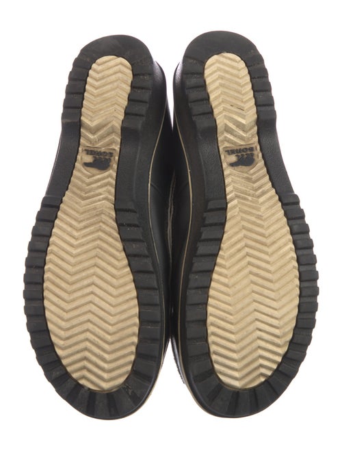 Sorel Suede Graphic Print Combat Boots