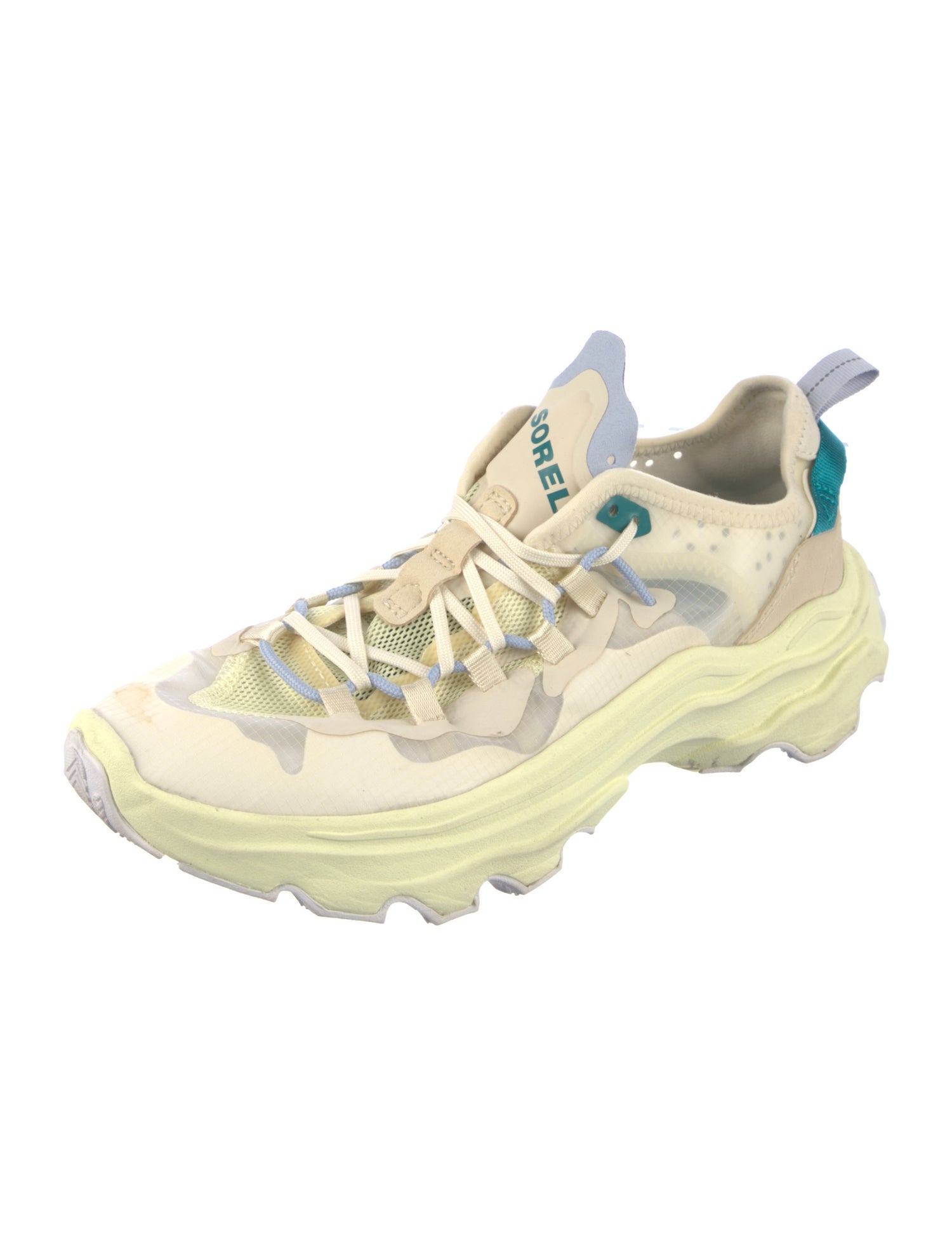 Sorel Mesh Colorblock Pattern Sneakers