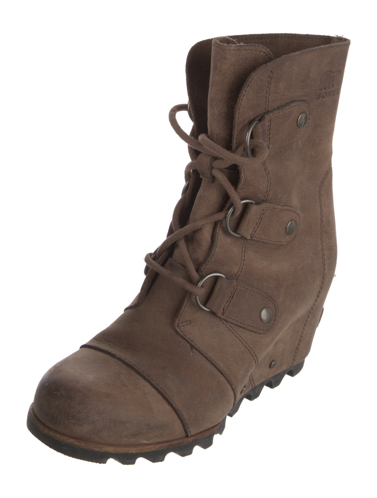 Sorel Leather Lace-Up Boots