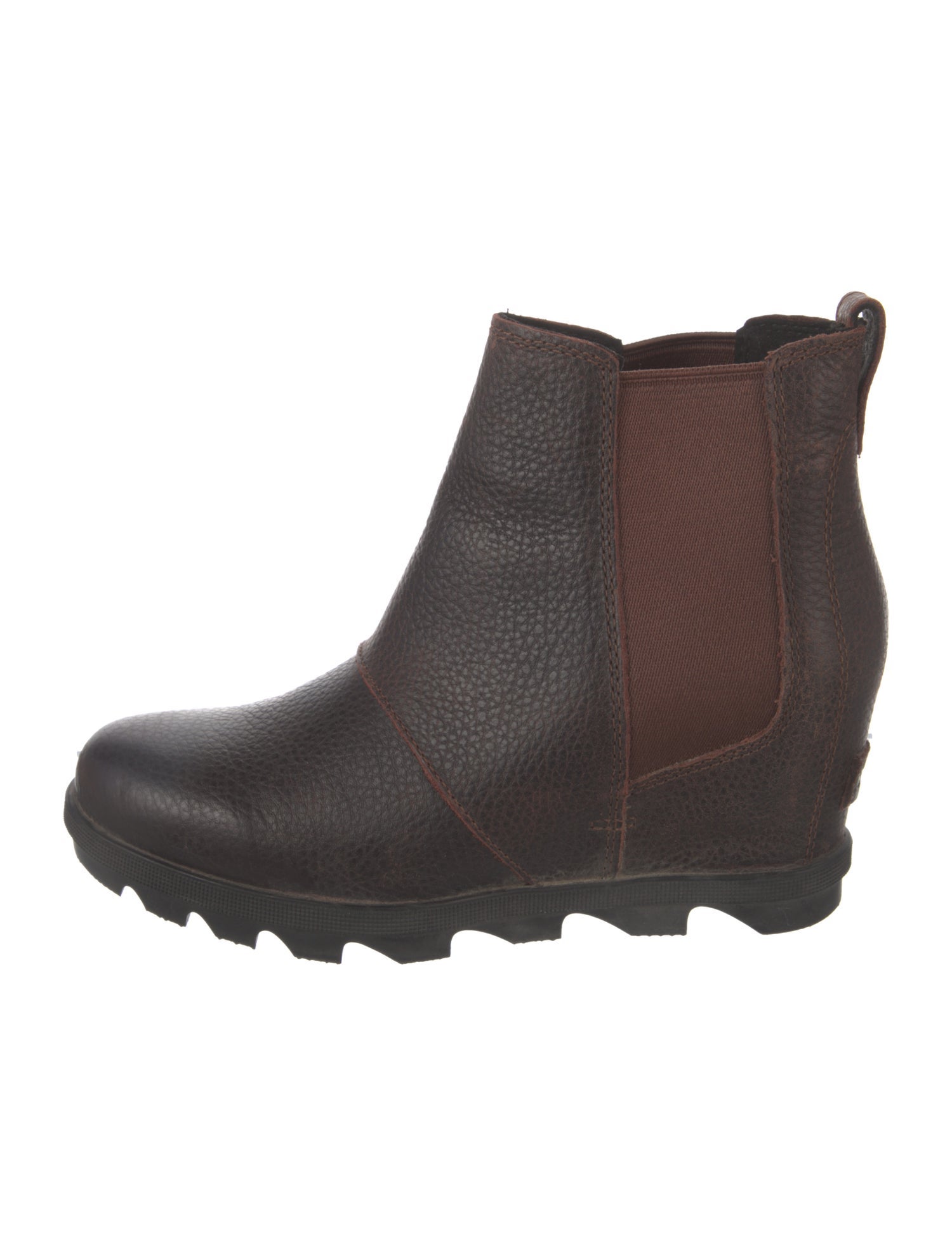 Sorel Leather Colorblock Pattern Chelsea Boots