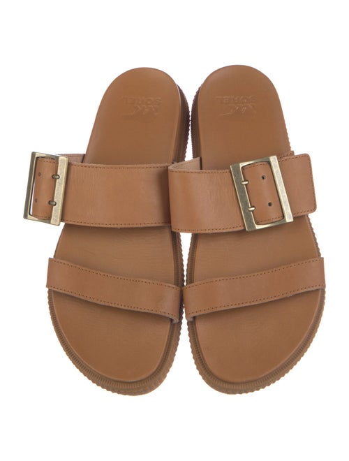 Sorel Leather Slides