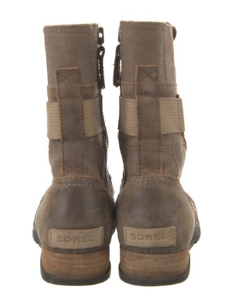 Sorel Leather Combat Boots