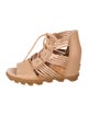 Sorel Leather Gladiator Sandals