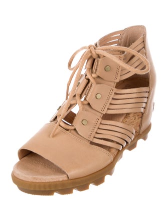 Sorel Leather Gladiator Sandals